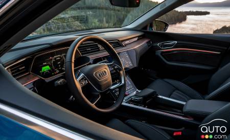 Audi e-tron, intérieur